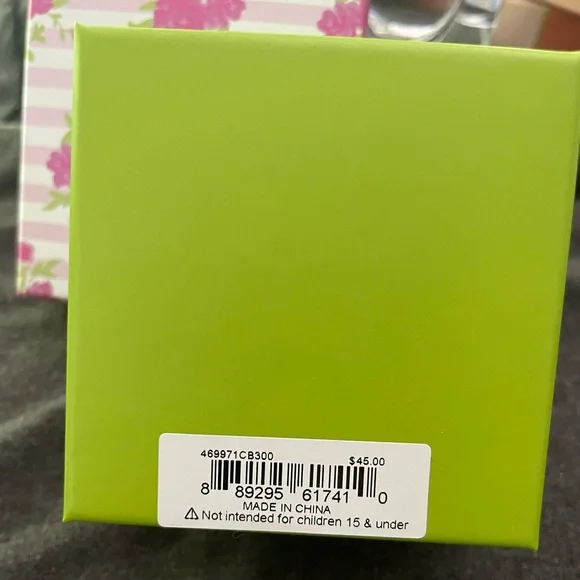 NWT Betsey Johnson All A Flutter Huggie Yellow Crystal Butterfly Earrings - Picture 5 of 6